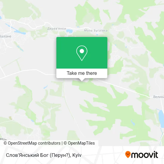 Карта Слов'Янський Бог (Перун?)