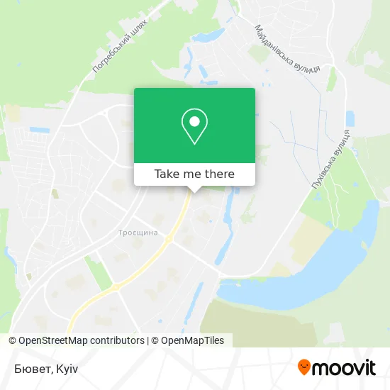 Карта Бювет