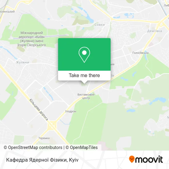 Карта Кафедра Ядерної Фізики