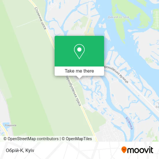 Карта Обрій-К