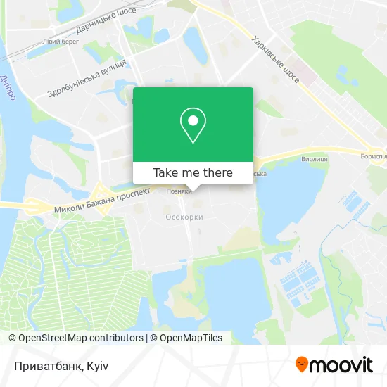 Приватбанк map