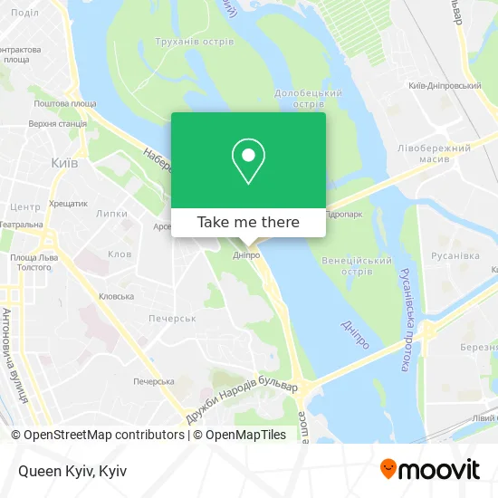 Карта Queen Kyiv
