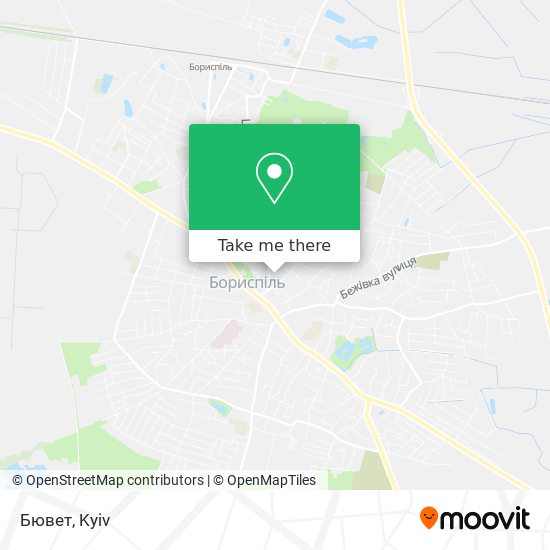 Карта Бювет