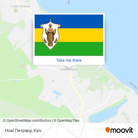 Нові Петрівці map