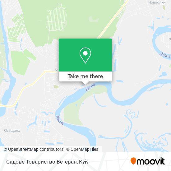 Садове Товариство Ветеран map