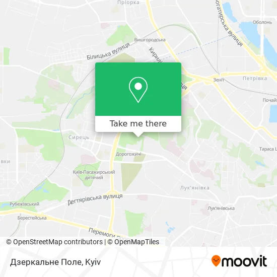 Дзеркальне Поле map