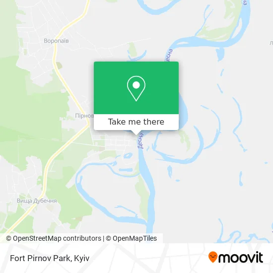 Карта Fort Pirnov Park