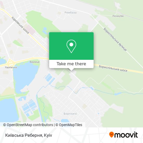 Київська Реберня map