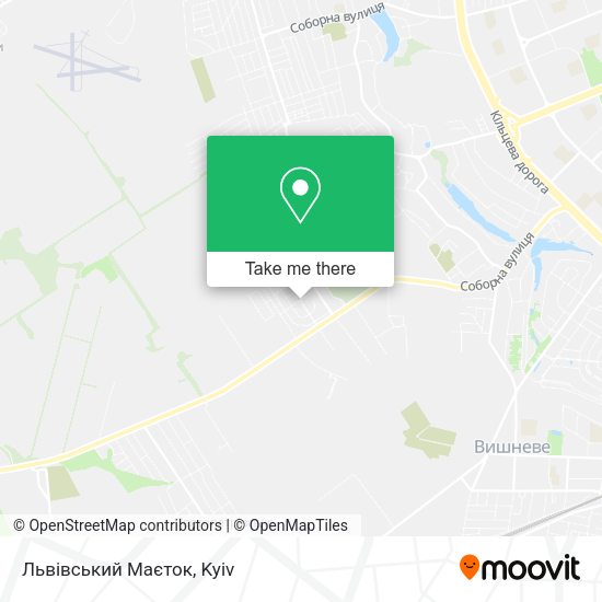 Львівський Маєток map