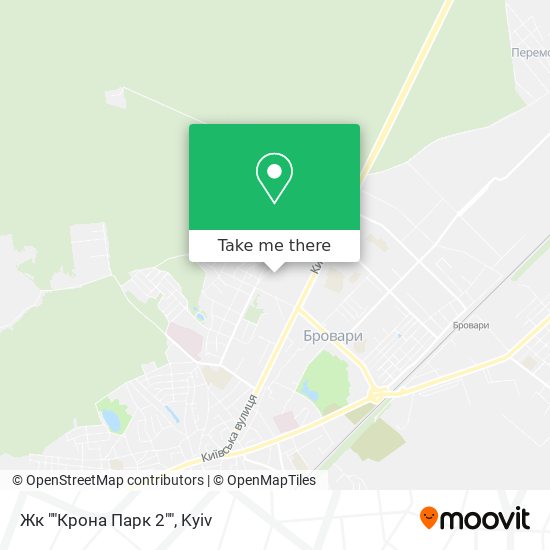Жк ""Крона Парк 2"" map