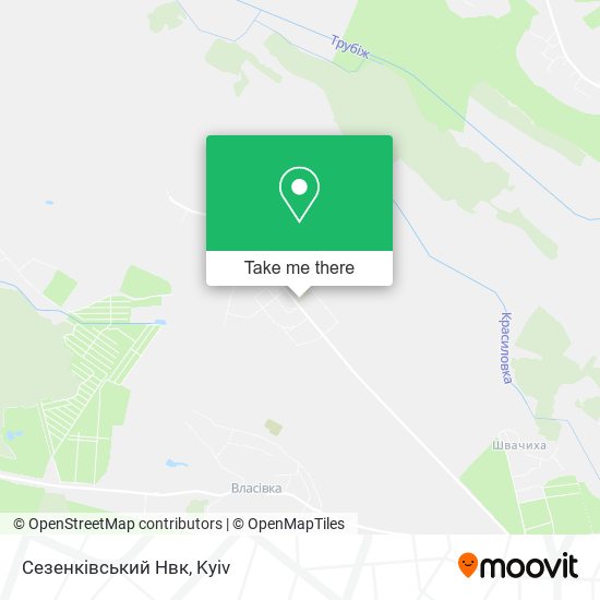 Сезенківський Нвк map