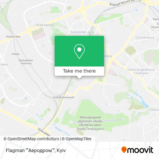 Flagman ""Аеродром"" map