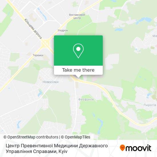 Центр Превентивної Медицини Державного Управління Справами map