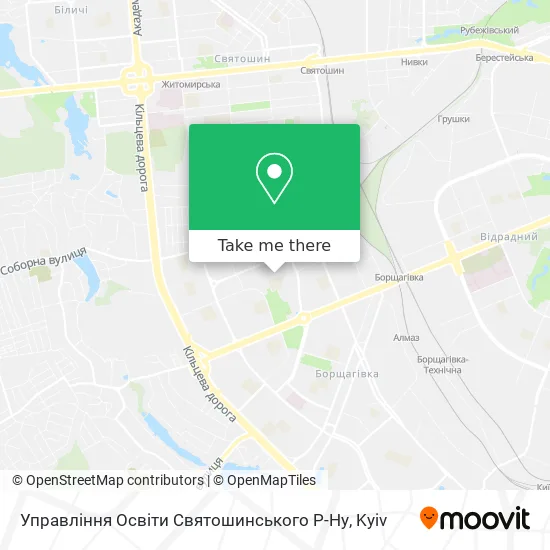 Управління Освіти Святошинського Р-Ну map