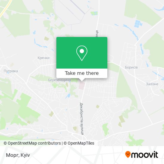Морг map