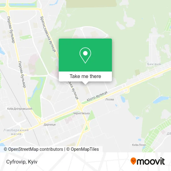 Карта Cyfrovip