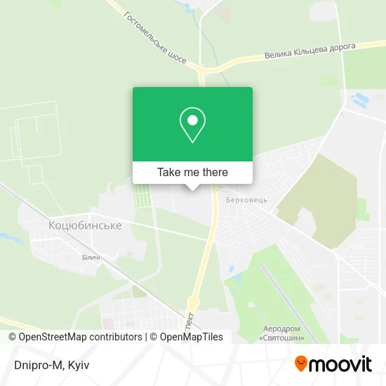 Карта Dnipro-M