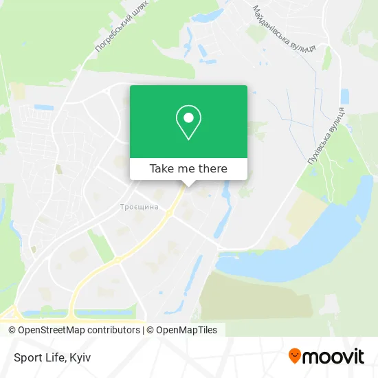 Карта Sport Life