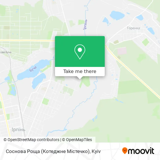 Соснова Роща (Котеджне Містечко) map