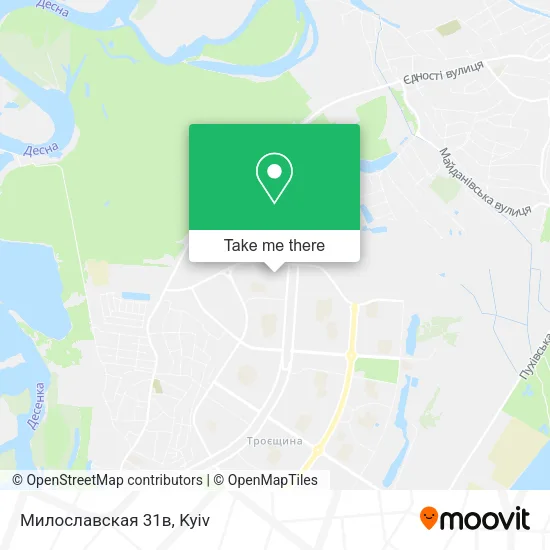 Милославская 31в map