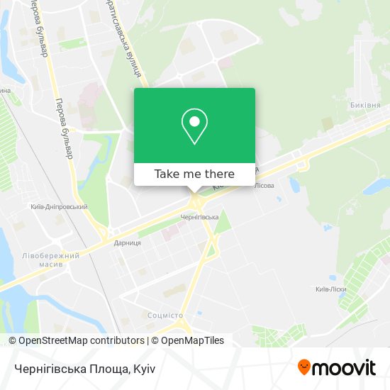 Чернігівська Площа map