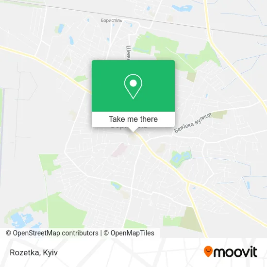 Карта Rozetka