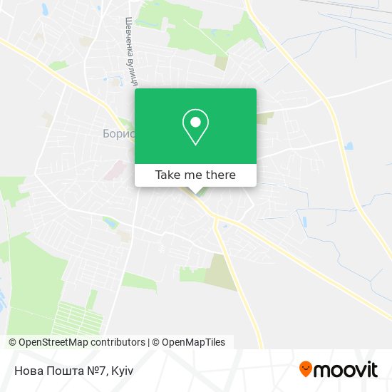 Нова Пошта №7 map