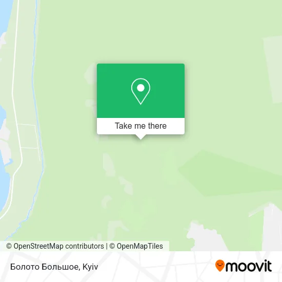 Карта Болото Большое