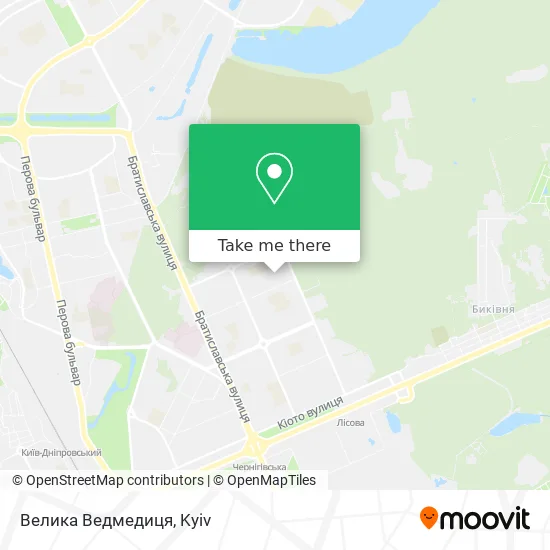 Карта Велика Ведмедиця