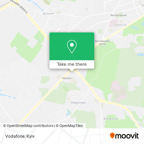 Vodafone map