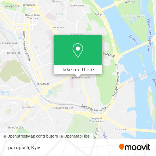 Траторія 5 map