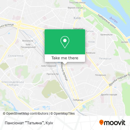 Пансіонат ""Татьяна"" map