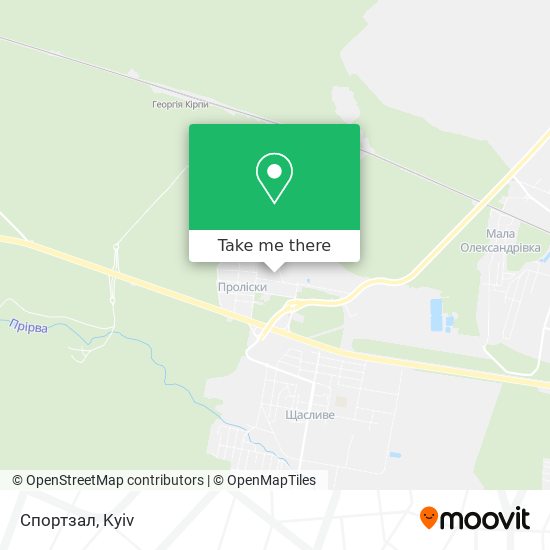 Спортзал map