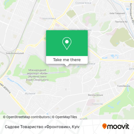 Садове Товариство «Фронтовик» map