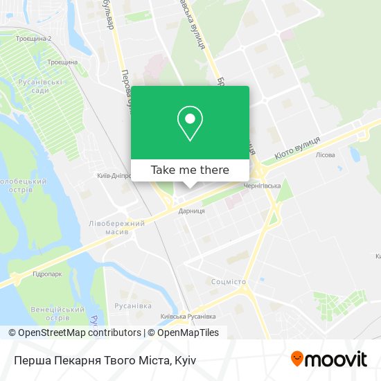 Перша Пекарня Твого Міста map