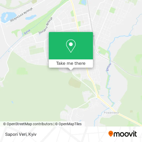 Карта Sapori Veri