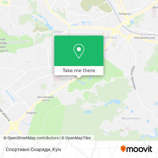 Спортивні Снаряди map