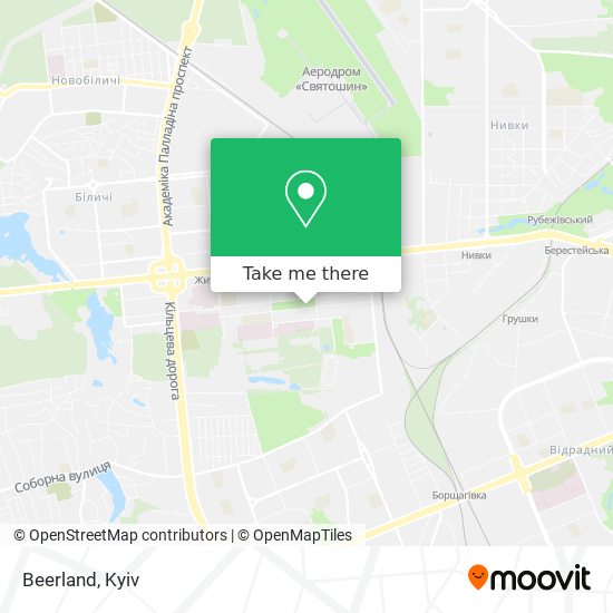 Карта Beerland
