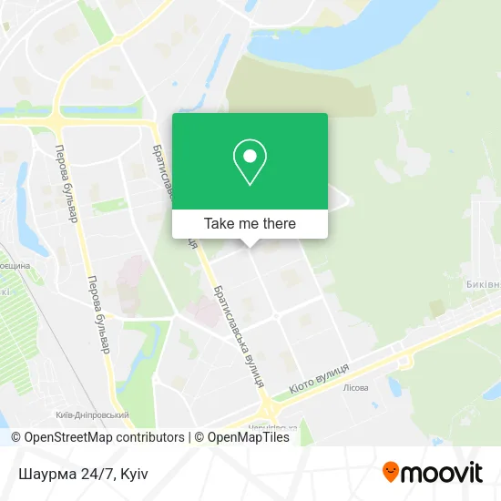 Карта Шаурма 24/7