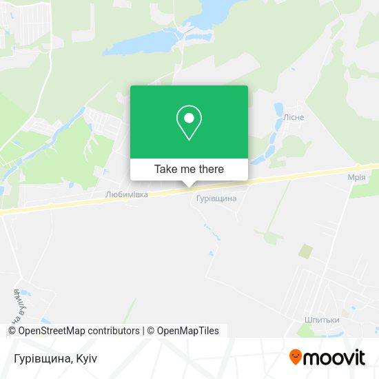 Гурівщина map