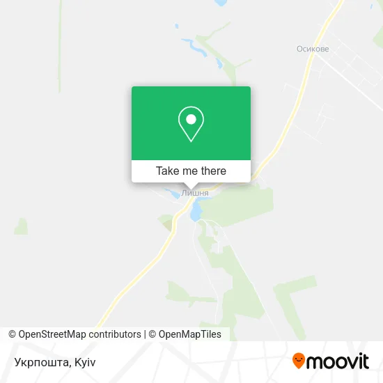 Карта Укрпошта