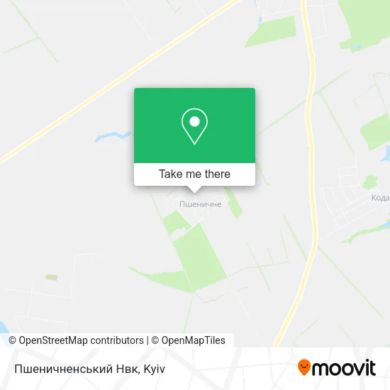 Карта Пшеничненський Нвк