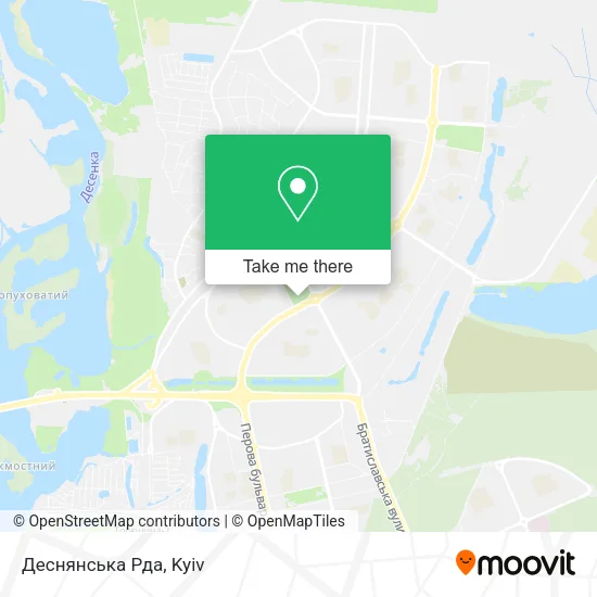 Карта Деснянська Рда