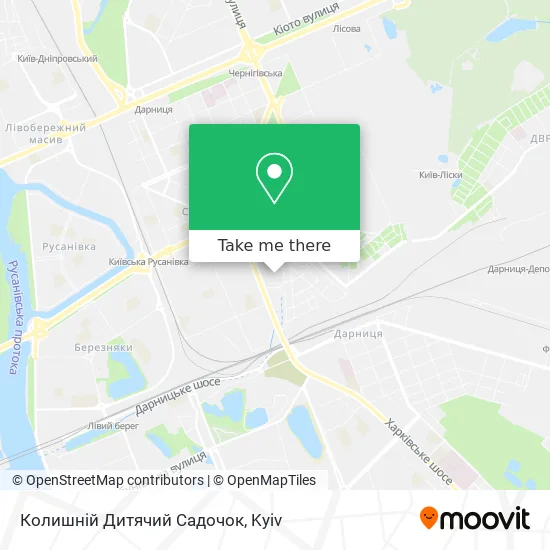 Карта Колишній Дитячий Садочок