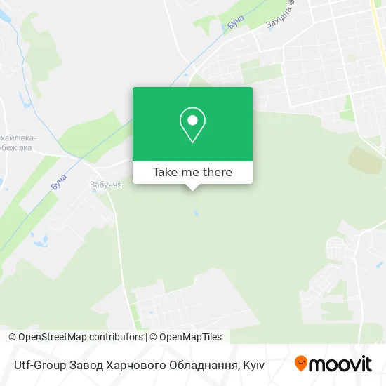 Карта Utf-Group Завод Харчового Обладнання