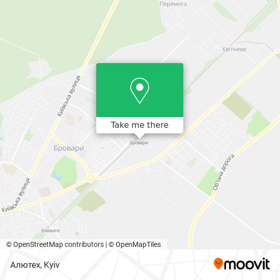 Алютех map