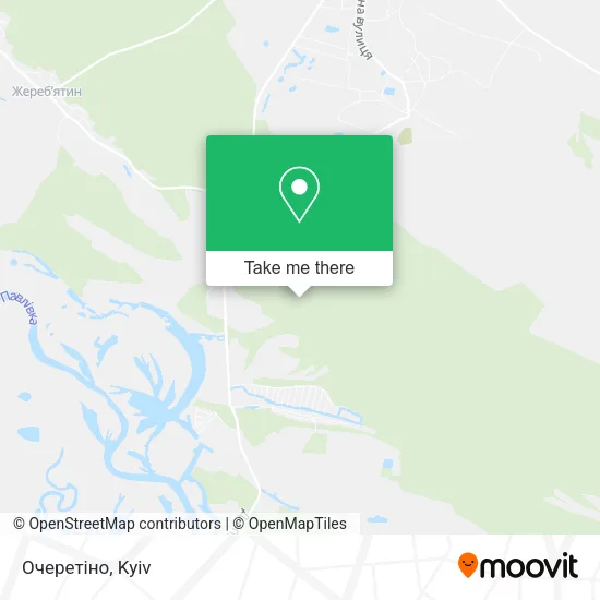 Карта Очеретіно