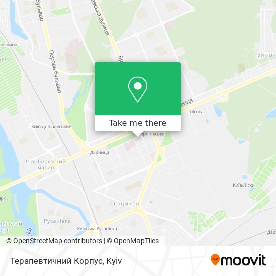 Терапевтичний Корпус map