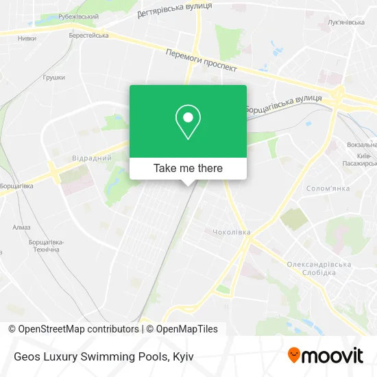 Карта Geos Luxury Swimming Pools