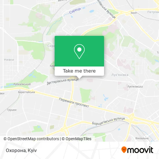 Охорона map
